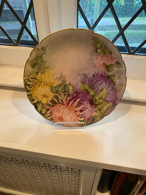 Antique Limoges France, Mary Jacobs 1908 Plate