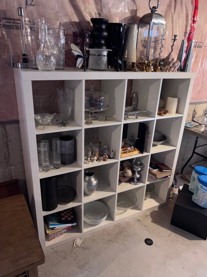 IKEA Kallax White Shelf Unit