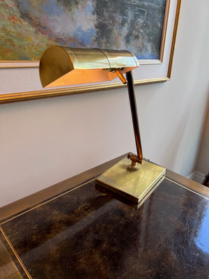 Vintage Frederick Cooper, Chicago Brass Desk Lamp