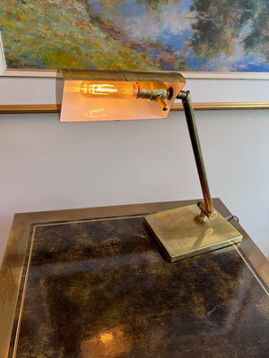 Vintage Frederick Cooper, Chicago Brass Desk Lamp