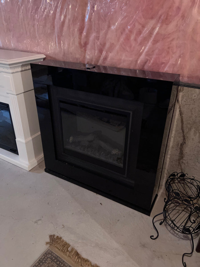 Dimplex DM 26 167SB Electric Fireplace, Black Cabinet