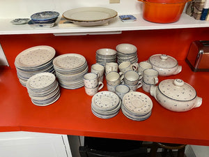 Pottery Dinnerware Set, Service for 16