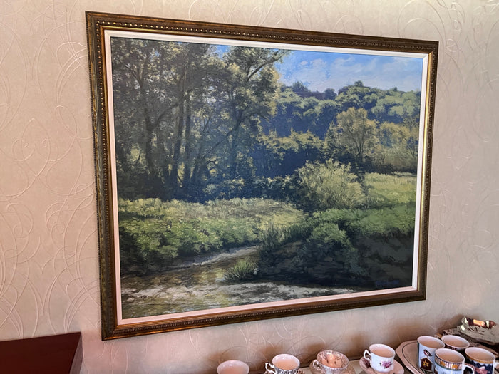 Oil on Canvas 'The Don River' by Ziggy Rygier