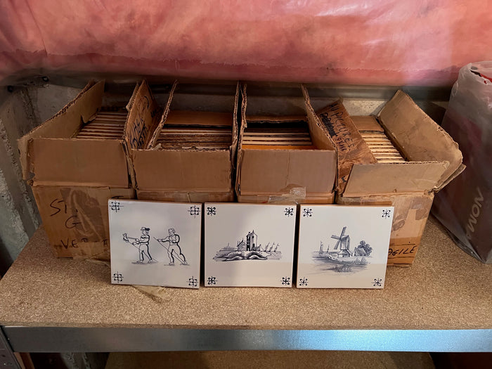 Delft Tile Lot Lot (Over 75)