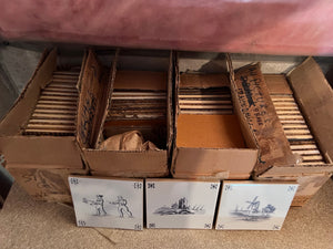 Delft Tile Lot Lot (Over 75)