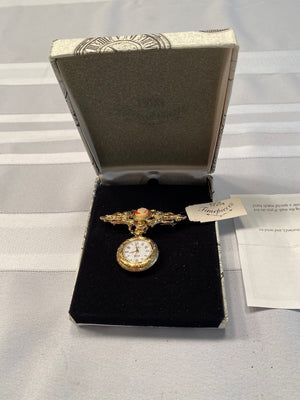 1928 Timepieces Watch Brooch