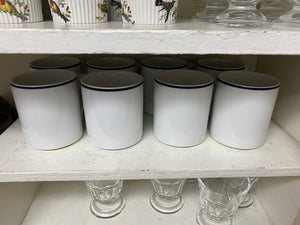 8 Dansk Bistro Mugs