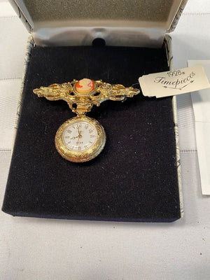 1928 Timepieces Watch Brooch