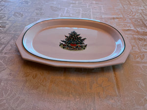 Christmas Heritage by Pfaltzgraff Oval Serving Platter