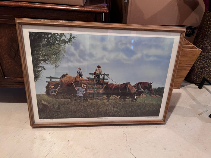 Print- "Harvest Time" Publisher's Proof- E. Smelser