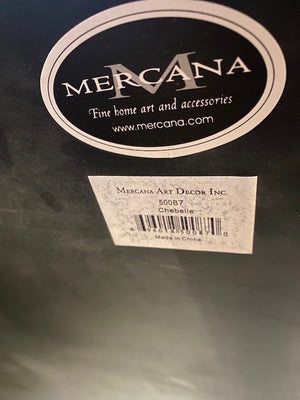"Mercana" Mirrored Cabinet, Tray Top # 1