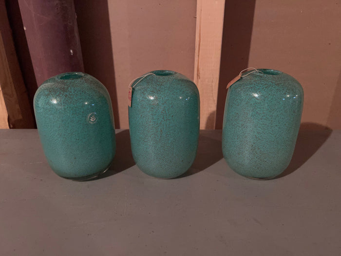 *Brand New- Torre & Tagus 3 Blue Glass Vases