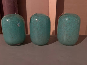 *Brand New- Torre & Tagus 3 Blue Glass Vases