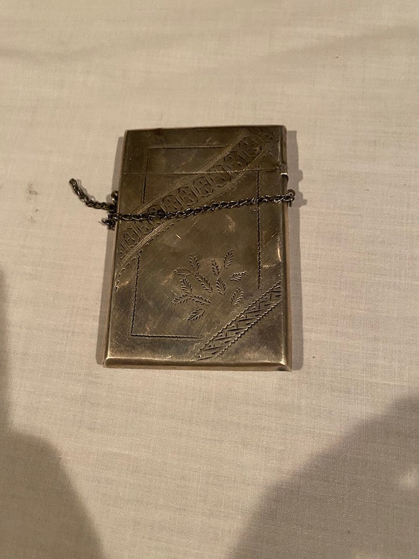 Sterling Silver Card Holder