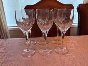 6 Paris by Atlantis Crystal Wine Glasses