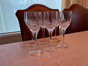 6 Paris by Atlantis Crystal Wine Glasses