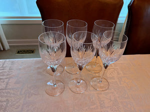 6 Paris by Atlantis Crystal Wine Glasses