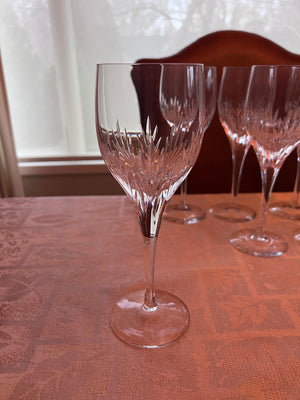 6 Paris by Atlantis Crystal Wine Glasses