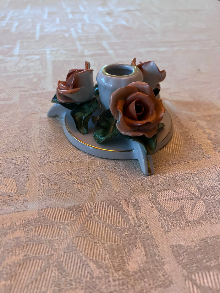 Herend Roses Candle Holder