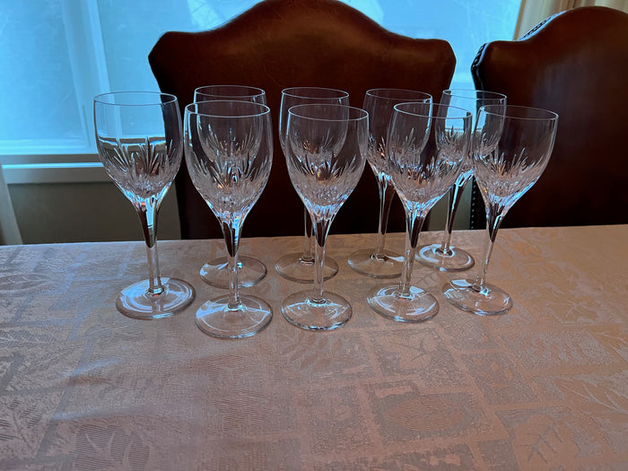 9 Paris by Atlantis Crystal White Wine Glasses