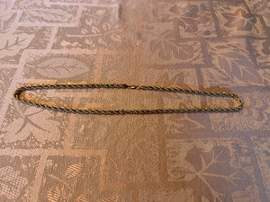 14k Gold Rope Necklace (*11 Grams)