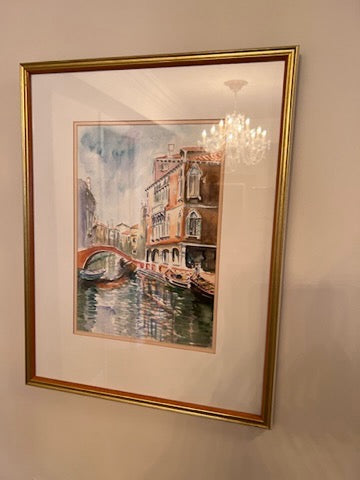 Original Watercolour- Venice