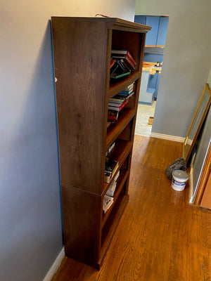 Bookshelf + Lot of Books