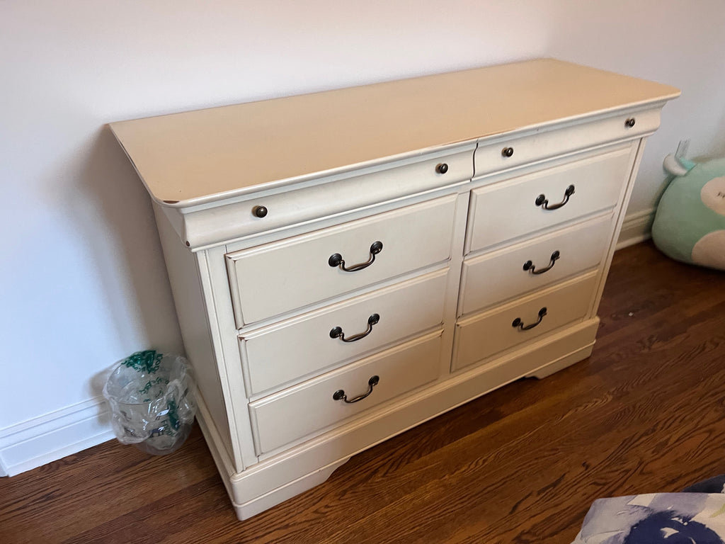AP Industries White Dresser