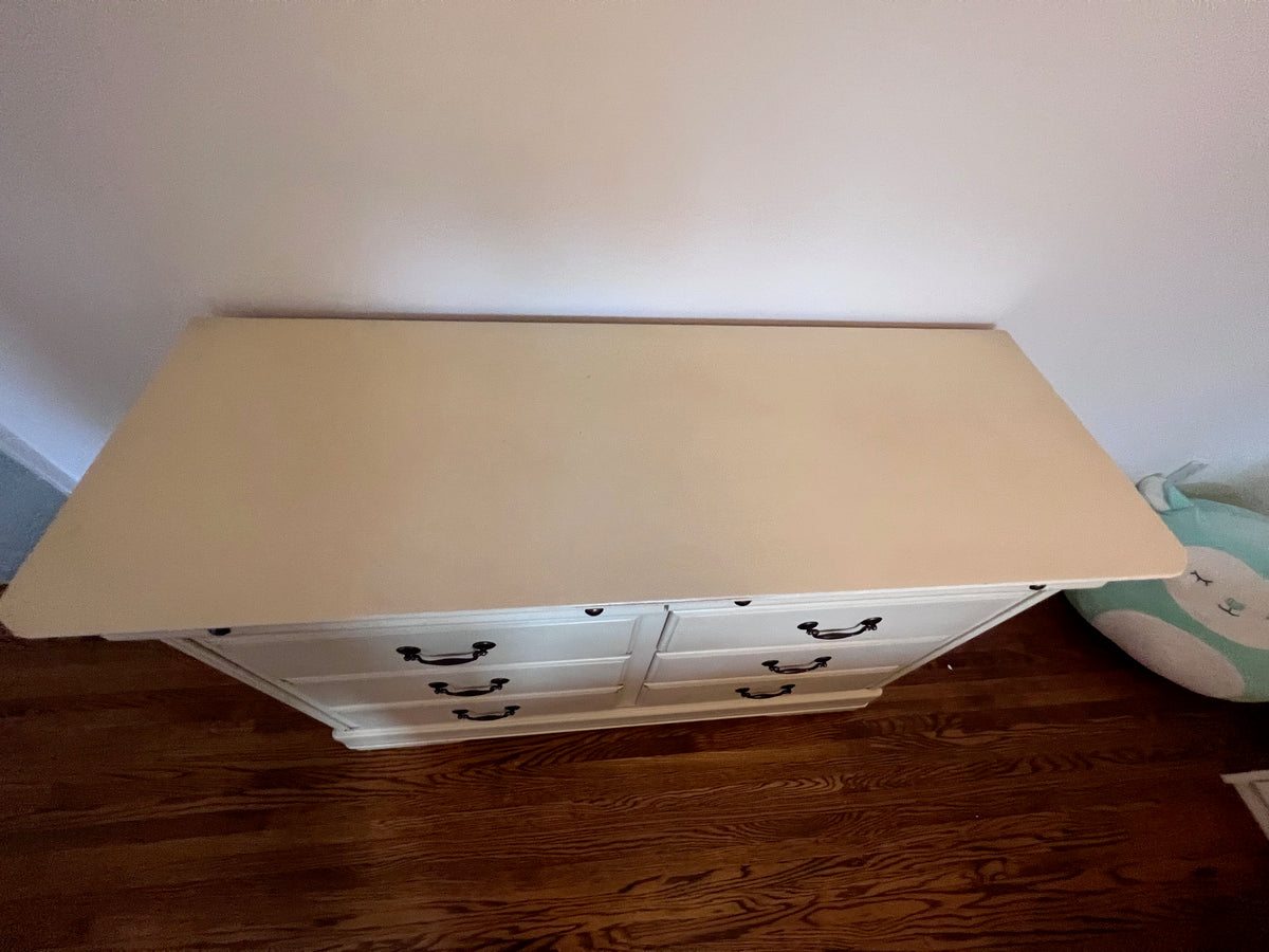 AP Industries White Dresser