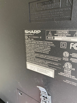 Sharp LC-40LE431U 40" 1080p HD LCD TV