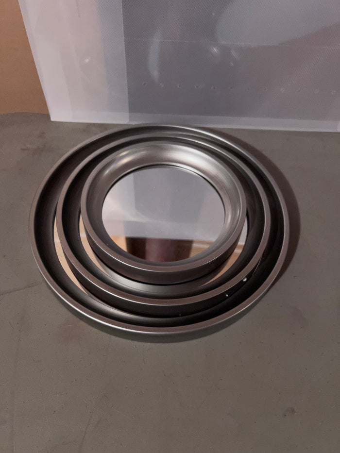 *Brand New- Torre & Tagus Set of 3 Portico Round Silver Mirrors (*2 Available)