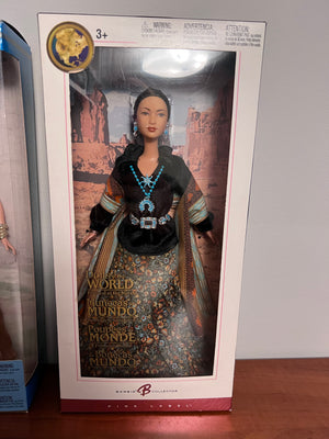 2 Barbie Collectibles 'Dolls of the World'- Princess of Ancient Greece & Princess of Navaio