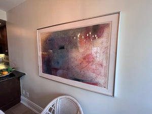 Abstract Mixed Media on Paper by Emmi Whitehorse