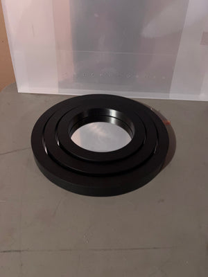 *Brand New- Torre & Tagus Set of 3 Portico Round Black Mirrors