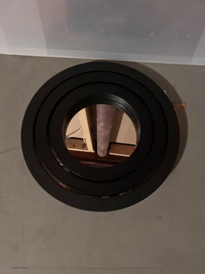 *Brand New- Torre & Tagus Set of 3 Portico Round Black Mirrors