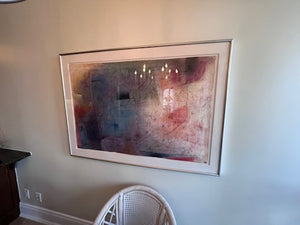 Abstract Mixed Media on Paper by Emmi Whitehorse