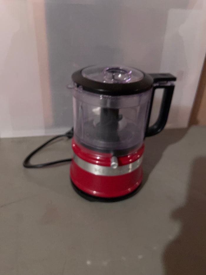 KitchenAid KFC3516ER 3.5 Cup Mini Food Processor, Empire Red