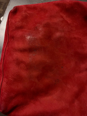 ARCHE Nubuck Suede Red Purse