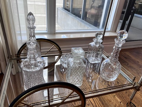Crystal Decanter Lot