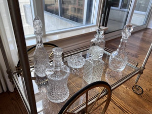 Crystal Decanter Lot