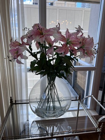 Hand Made Murano Glass Vase by Carlo Moretti for Oggetti # 1