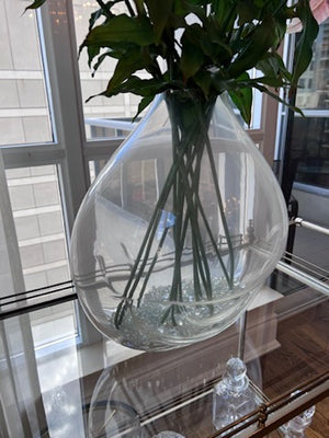 Hand Made Murano Glass Vase by Carlo Moretti for Oggetti # 1