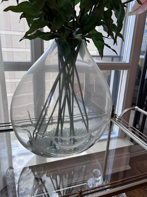 Hand Made Murano Glass Vase by Carlo Moretti for Oggetti # 1