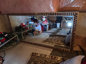 Beautiful Tiger Print Large Floor Mirror Imported from South Africa