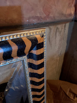 Beautiful Tiger Print Large Floor Mirror Imported from South Africa