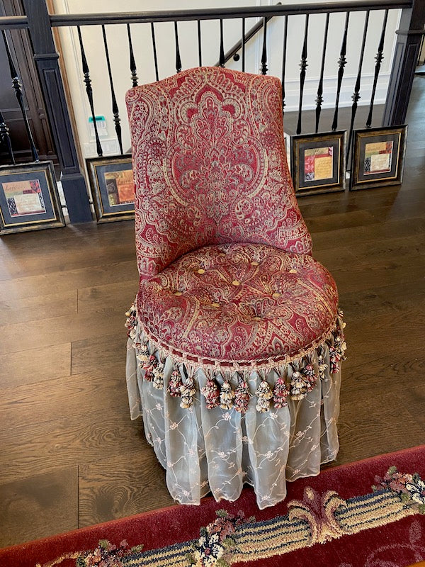 Bombay & Co. Red Accent Chair