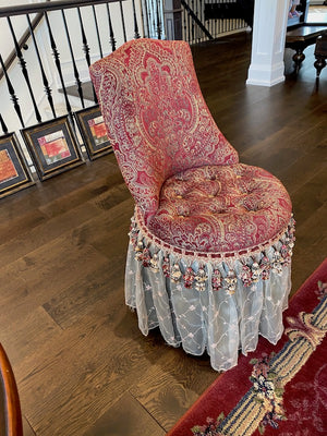 Bombay & Co. Red Accent Chair