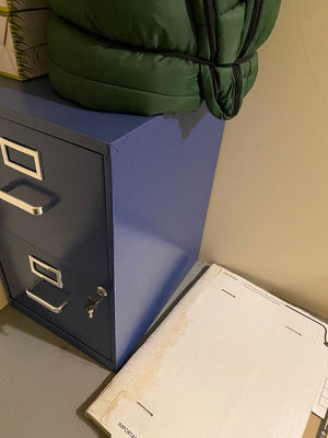 2 Drawer Filing Cabinet.