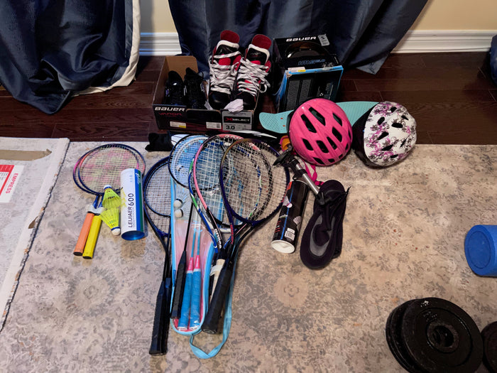 Sports Equipment Lot