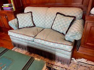 Custom Upholstered Down Filled Love Seat